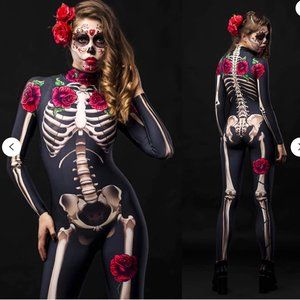 Lady Death Sexy Skeleton Halloween Costume
